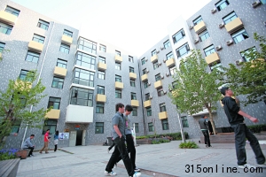 6日,“中財”經(jīng)濟(jì)學(xué)院宿舍,定培項目的學(xué)生都住在這里。